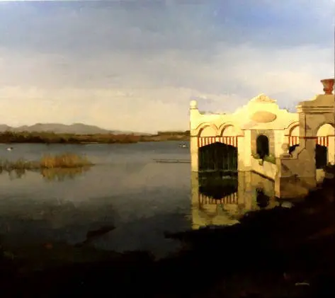 35934 ESTANY DE BANYOLES 65 X 73 OLI / TELA