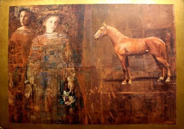 36009 NUVIA AMB RAM (DIPTIC) 68 X 96 (76 X 108) LITOGRAFIA