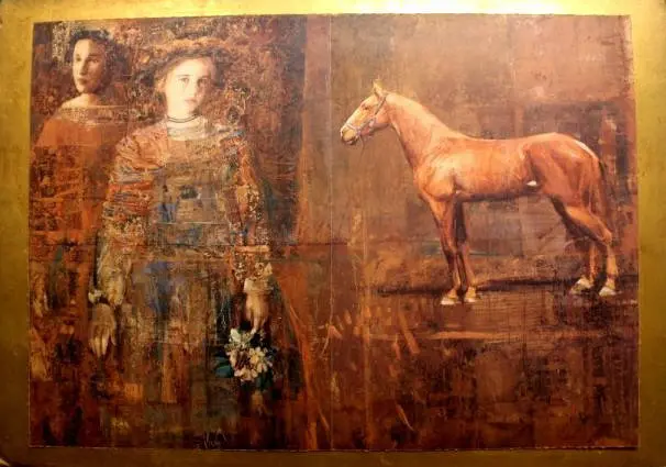 36009 NUVIA AMB RAM (DIPTIC) 68 X 96 (76 X 108) LITOGRAFIA