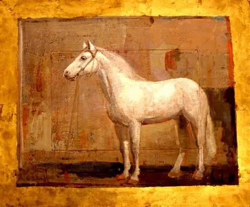 36010 CAVALL BLANC II 53,5 X 64,5 GLICEE