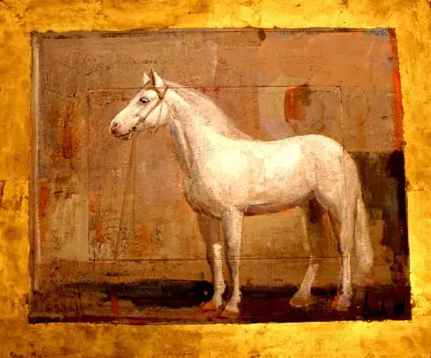 36010 CAVALL BLANC II 53,5 X 64,5 GLICEE