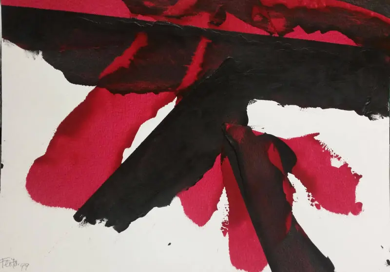 36991 COMPOSICIO 1999 27 X 40 MIXTA / PAPER