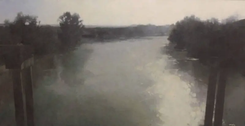 39502 PAISATGE SERE 60 X 116 OLI / TELA