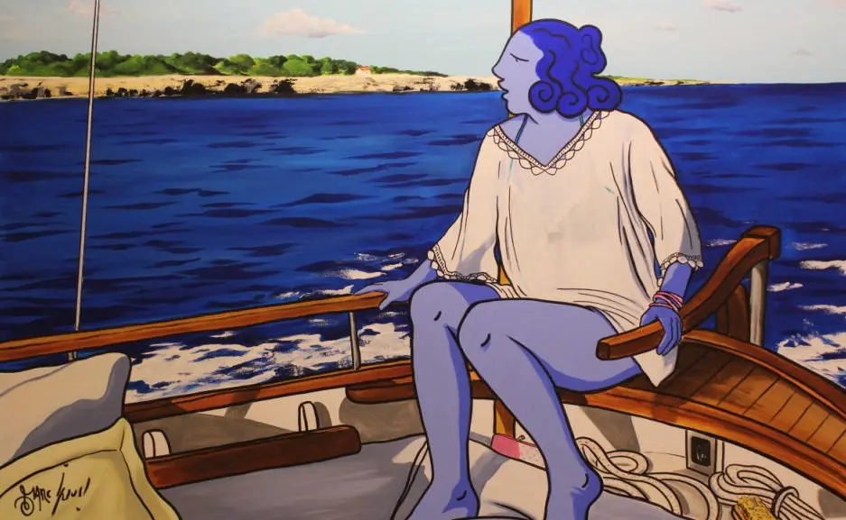 39833 MALLORQUINA 100 X 160 OLI / TELA