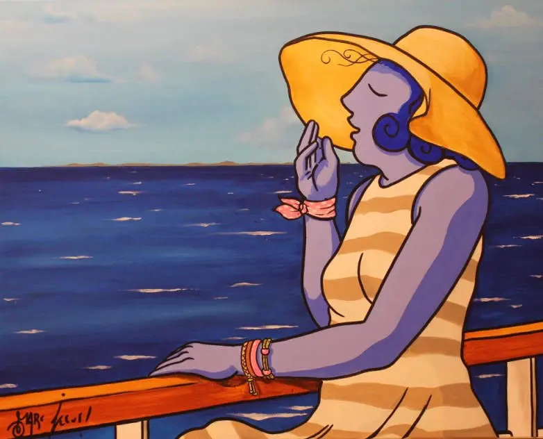 39838 L'HORITZO 80 X 100 OLI / TELA