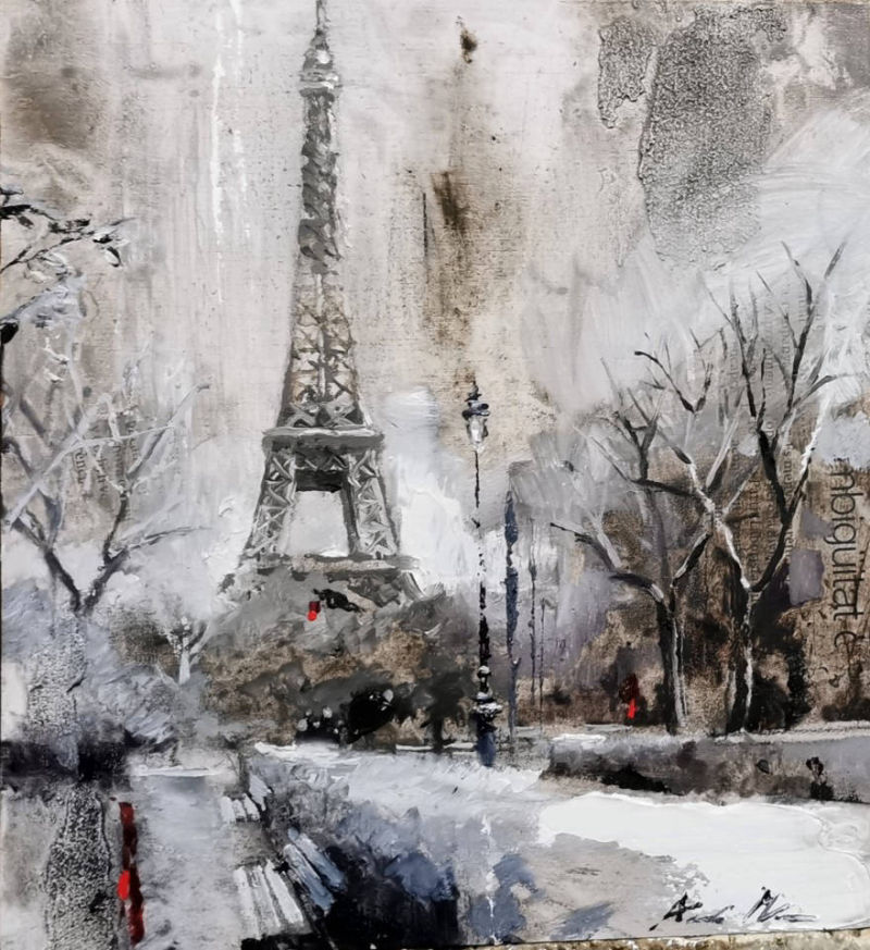 40047 PARIS NEVAT 20 X 22 OLEO