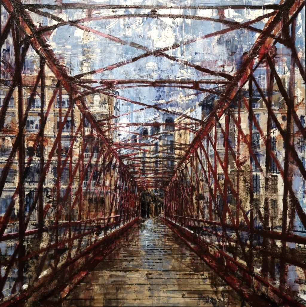 GIRONA. EIFFEL BRIDGE