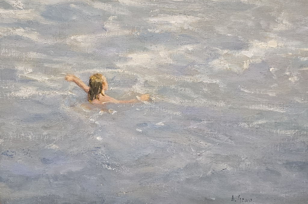 FILLE DANS L'EAU