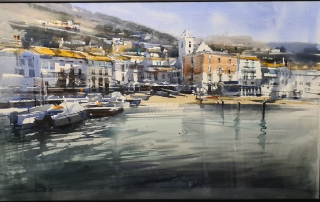 The port of...