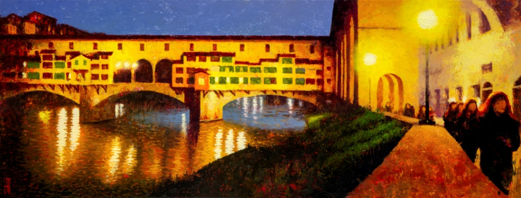 Night at Ponte Vecchio