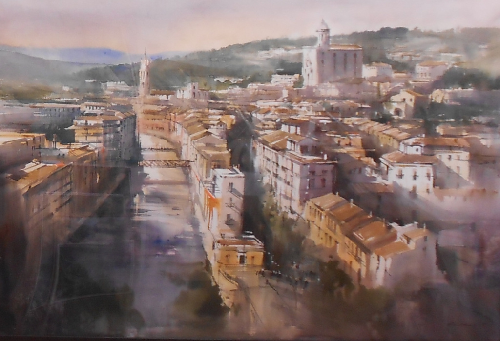 GIRONA DES DE L'AIRE