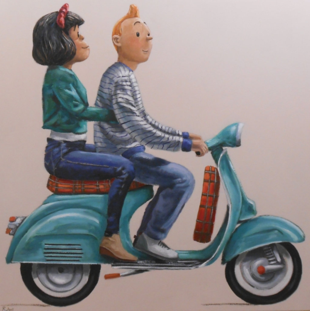 LA VESPA VERDA