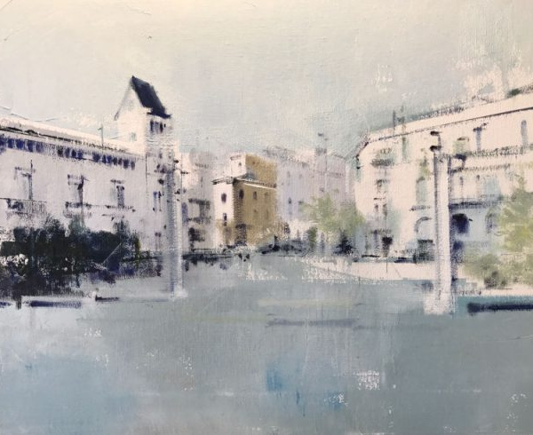 FIGUERES. RAMBLA EN BLAUS