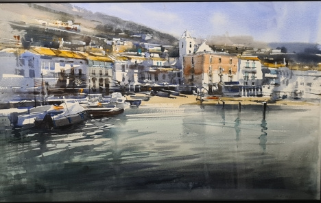 The port of...
