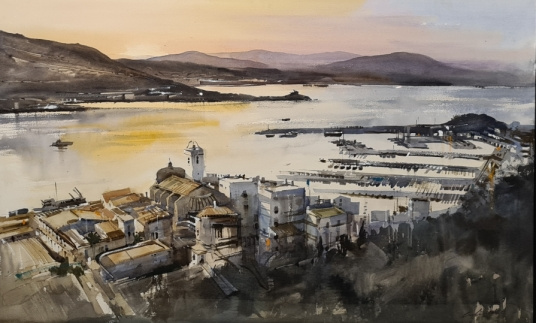 Sunset at