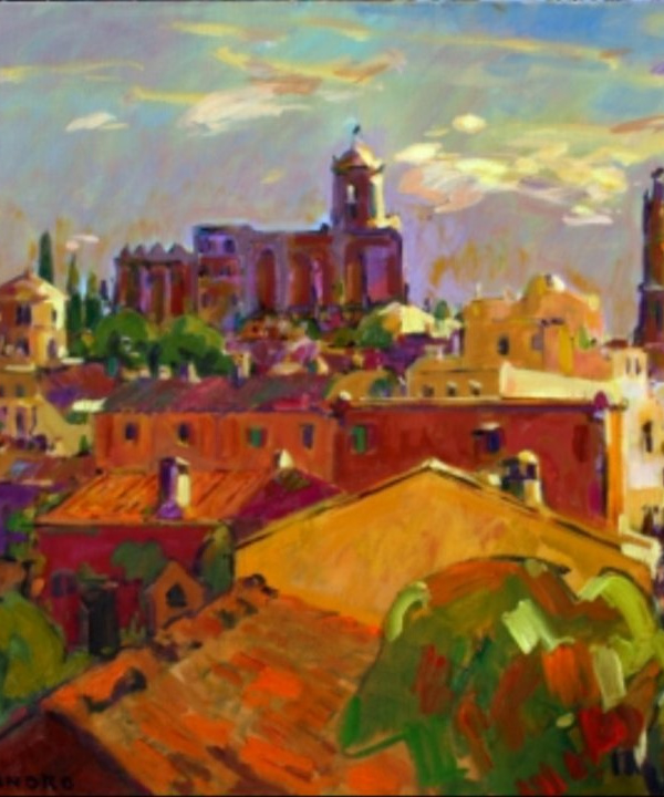 Girona from the wall