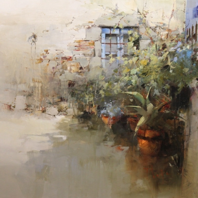 Interior courtyard