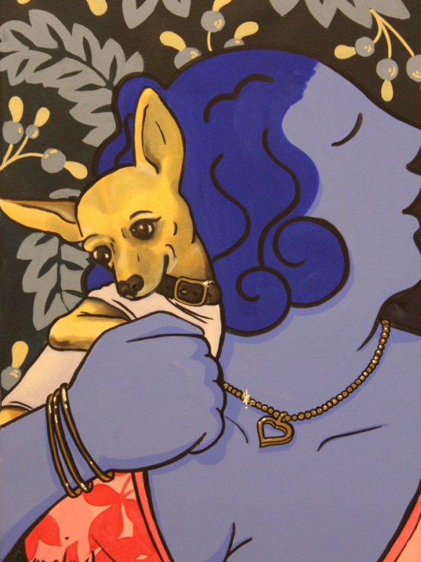 Chihuahua and diamonds