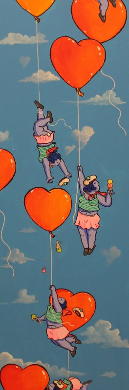 Hearts in the sky I