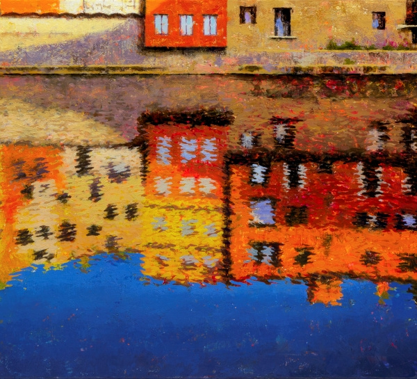 Last lights in Girona