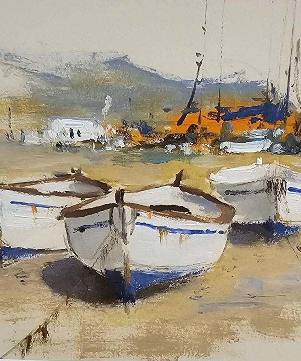 Boats at the beach