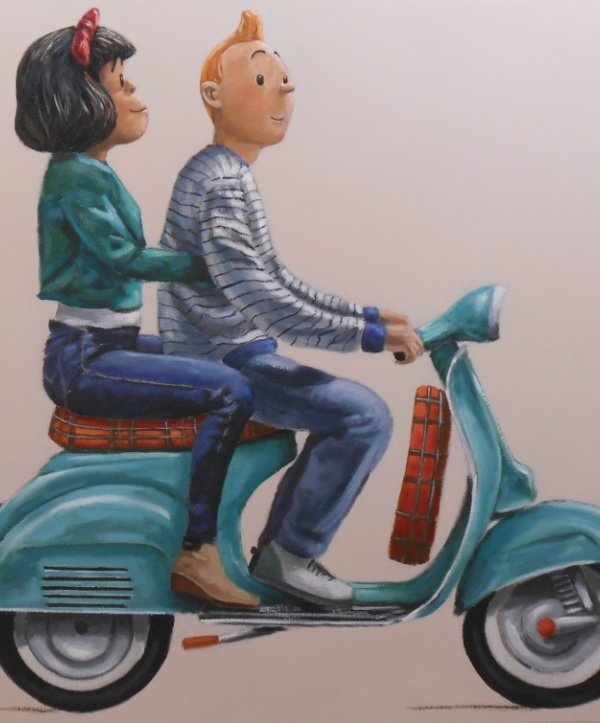 LA VESPA VERDA