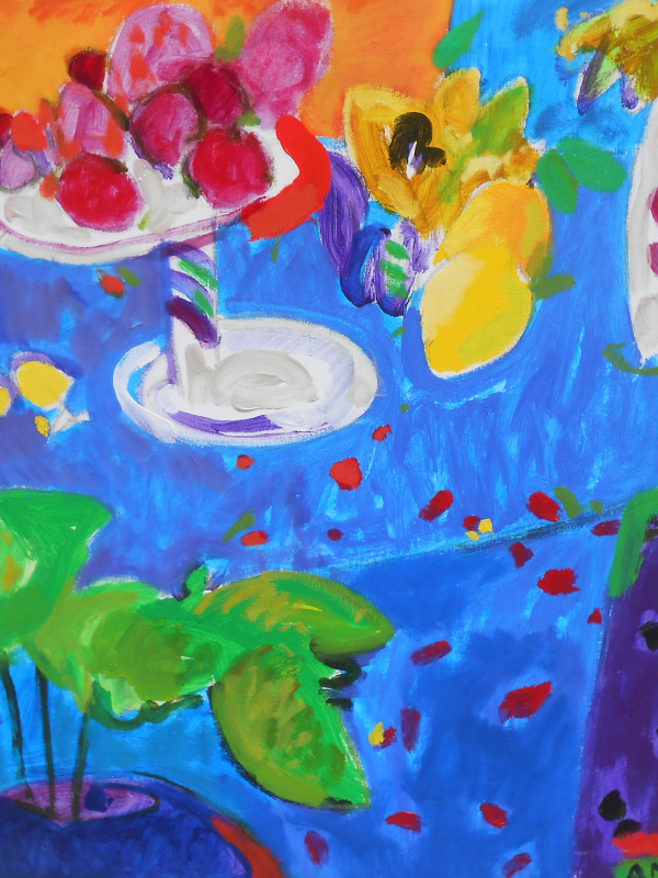 TABLE BLEUE